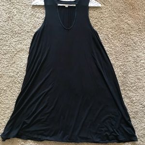 Keyhole Shirt Dress